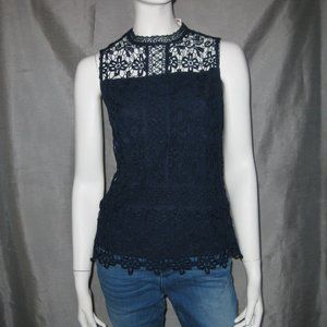 NWT LAUNDRY BY SHELLI SEGAL | Crochet Tank top